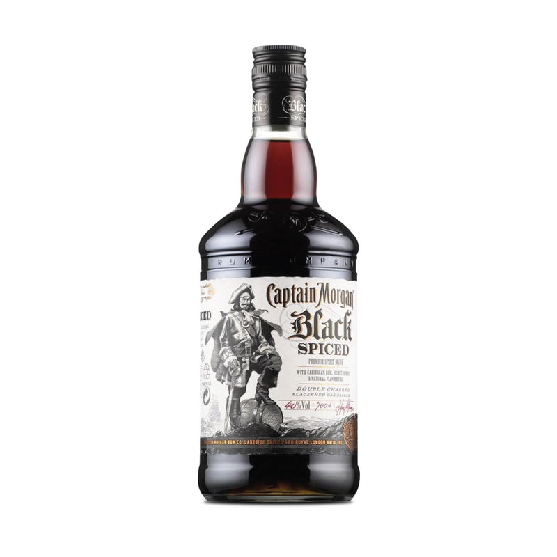 Captain Morgan Black Spiced Rum 1L
