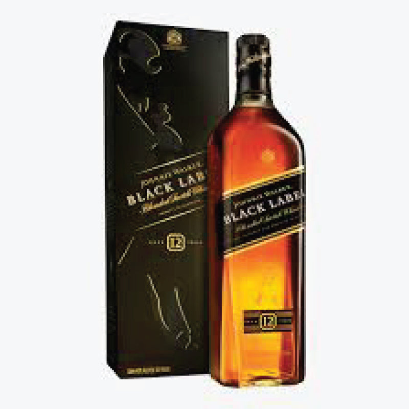 J W Black Label 12Y Whisky 1Lt