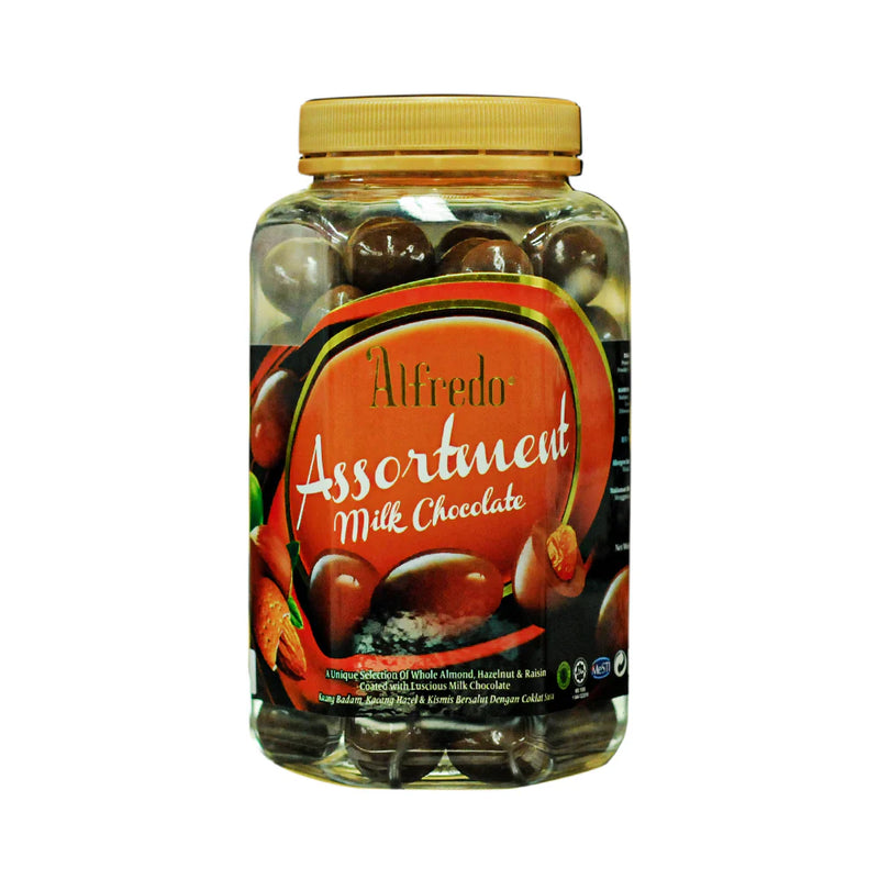 Alfredo Jar Assortment Milk 400g