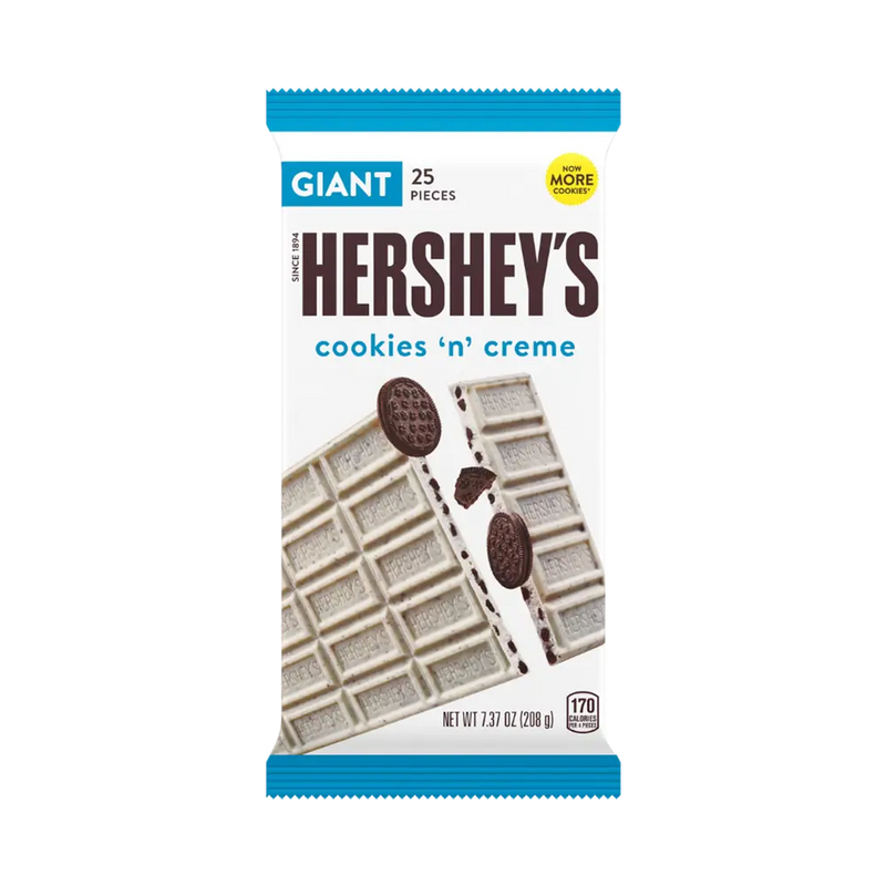 Hershey's White Chocolate Cookies N Creme Giant 7.37oz