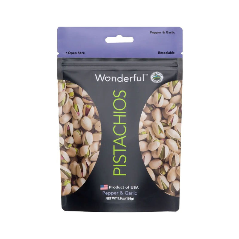 Wonderful Pepper & Garlic Pistachios 300G