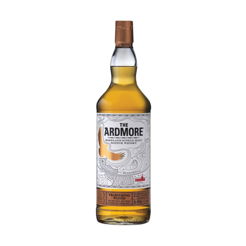 The Ardmore Traditional Peated Highland Single Malt Scotch Whisky 1L