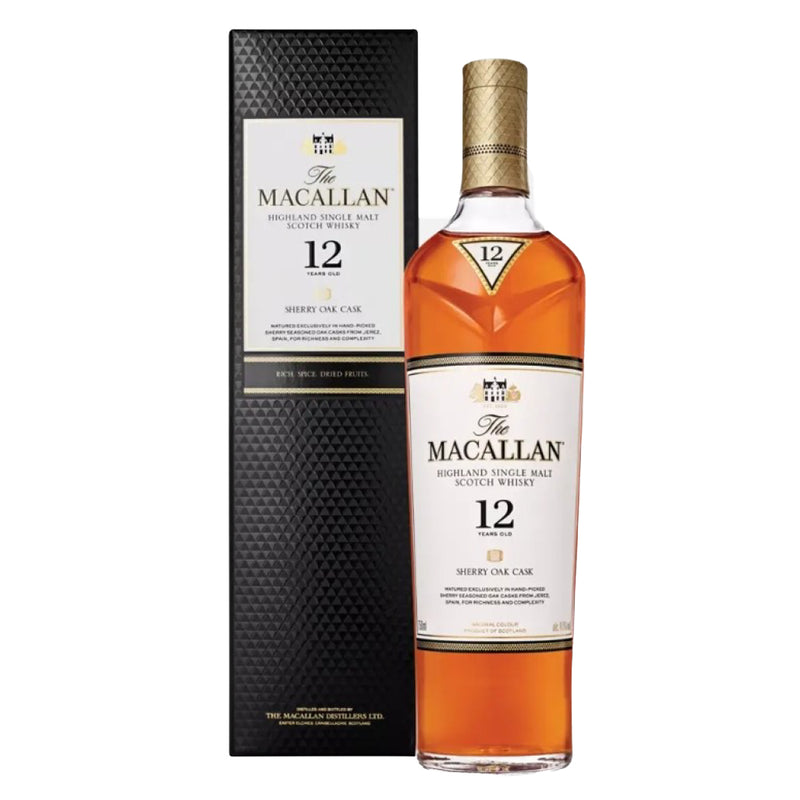 The Macallan Whisky 12YO Sherry Cask 700ml