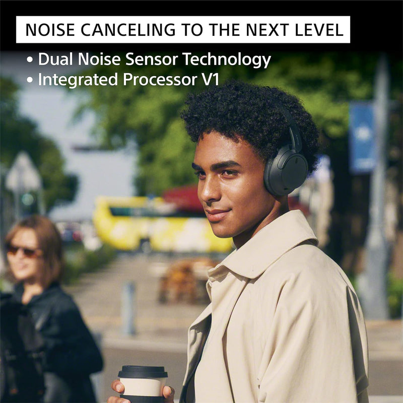 Sony Wireless Noise Cancelling Headphones Black WH-CH720