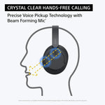 Sony Wireless Noise Cancelling Headphones Black WH-CH720