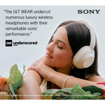 Sony ULT Wear Noise Canceling BT Headphones WHULT900N Offwhite
