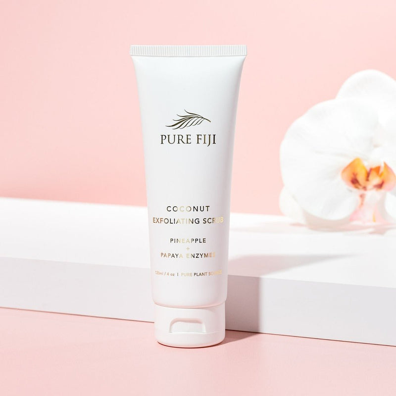 P/Fiji Coconut Exfoliating Scrub with Papaya & Pineapple Enzyme 120ml