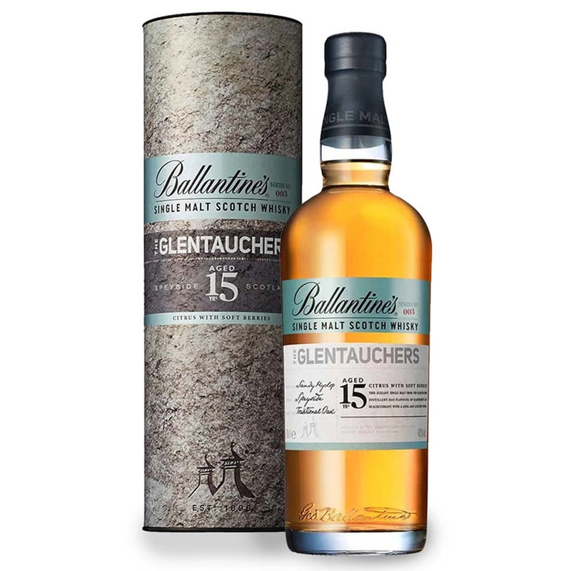 Ballantines 15YO Glentauchers Single Malt Scotch Whisky 700ml