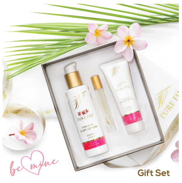 P/Fiji Gift Set-Lotion Roller BallHandcream Guav