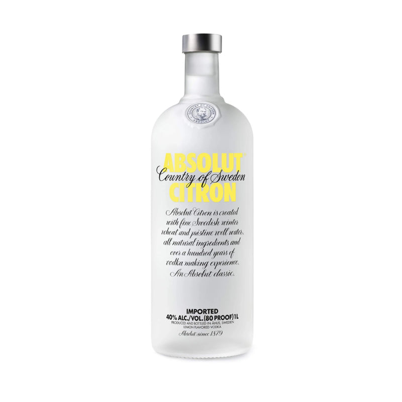 Absolut Citron Vodka 1L