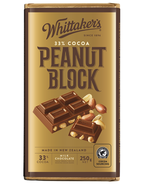 Whittakers Peanut Block 250gm