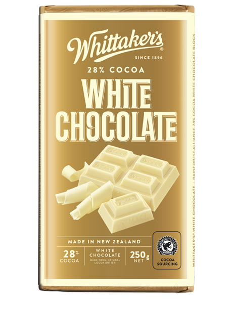 Whittakers White Block 250gm